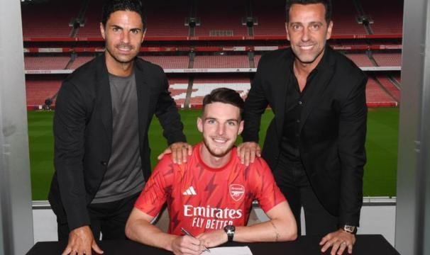 阿森纳为赖斯孤注一掷，新亿元先生比格里利什更苦