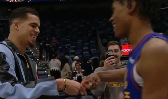 沃特森谈小波特现场观战：他是我兄弟 我爱他爱到死